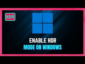 How to Enable HDR On Windows 10/11 - (FULL GUIDE)