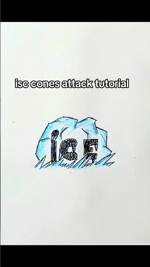 Ice cones attack tutorial 😱 Stickman #drawmaster