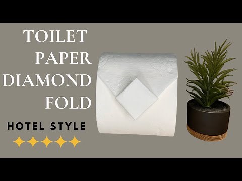 8 Decorative Ways to Fold Your Toilet Paper Roll