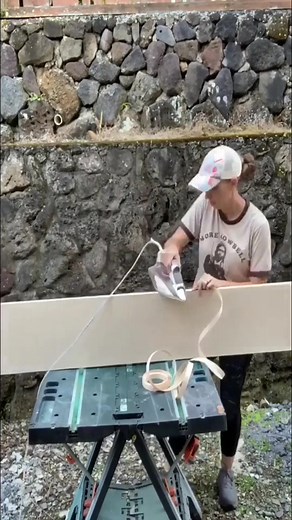 1.5M views · 6.3K reactions | Floating ladder shelves #woodworking #homedecor #coolmom #girlpower #hgtv #diy #home #fixerupper | Build and Create Home | Facebook