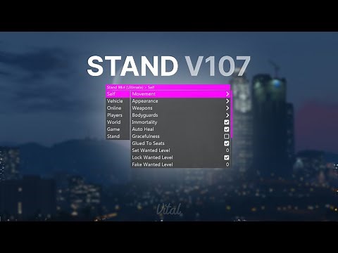 Stand Mod Menu Showcase | INSANE MENU | BEST PROTECTIONS | GTA 5 1.67