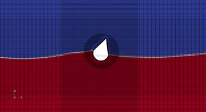 OpenFOAM® tutorial: Buoy in waves (overset mesh) - CFD-Training