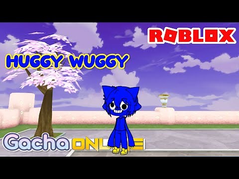 Making Huggy Wuggy on Roblox Gacha Online