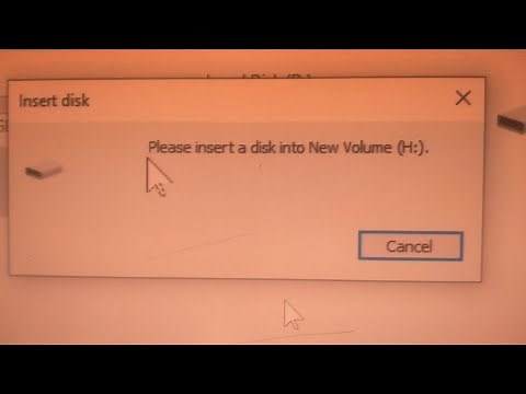 Please Insert A Disk Into Usb Drive Windows 10 Fix | Fix Please Insert A Disk Into Drive