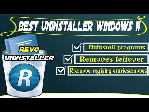 How to Completely Delete Software Using Revo Uninstaller ✅