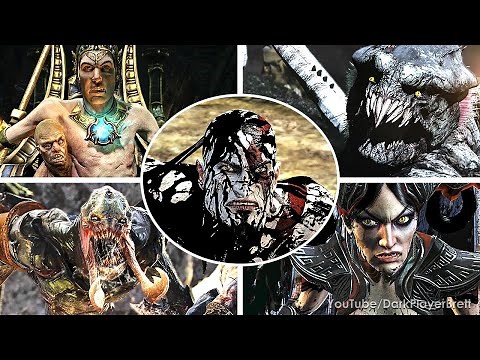 God of War Ascension - All Bosses In Chronological Order (With Cutscenes) [4K 60FPS]