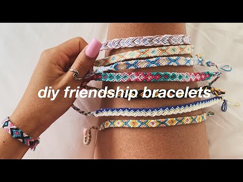 DIY FRIENDSHIP BRACELETS // ADVANCED