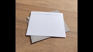 Custom Stationery Note Cards With Border / Personalized Stationary With Thin Border / Set of Custom Notecards / Personalized Stationery - Etsy