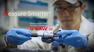 Measurement Data Wireless Communication System U-WAVE fit（short ver.） - Measurement Software/Data Management - Mitutoyo Video Library（English）