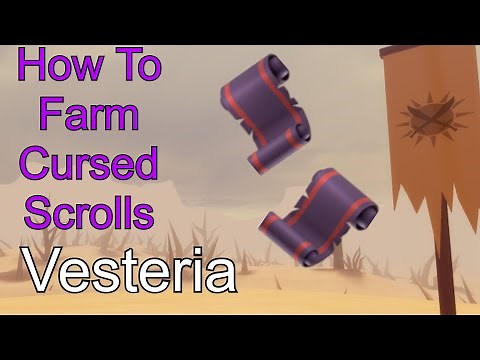 Cursed Scroll Farming Guide (Vesteria)