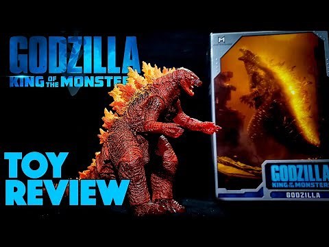 UNBOXING! NECA Godzilla King of the Monsters Burning Godzilla Version 12” Head to Tail Action Figure