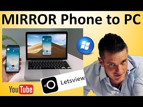 How To Mirror Phone to PC - LET'S VIEW - Letsview
