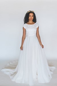 Modest Wedding Dresses in Utah | Elizabeth Cooper Design