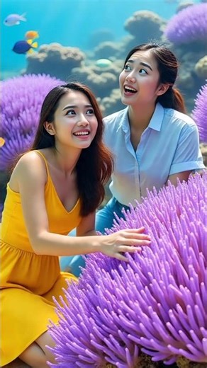 🌸 Whispers of the Shells — Mermaid Love Story