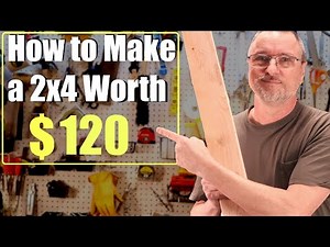 Woodworking Project to Sell ~ Using only a 2x4
