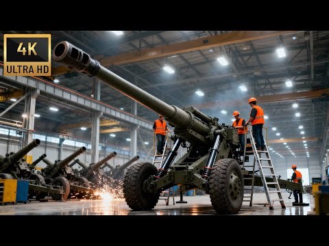 Inside the M777 Factory: How America Builds the $4 Million Titanium Cannon (Full Process)