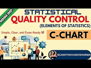 C-Chart Explained | Statistical Quality Control| M.M.M IMP Q SOLVED