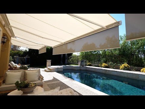 Markilux 6000 Retractable Awnings & Shadeplus Installed Beautifully By Arjay's Window Fashions