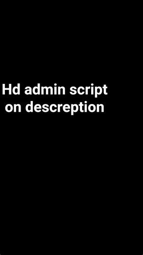 hd admin script