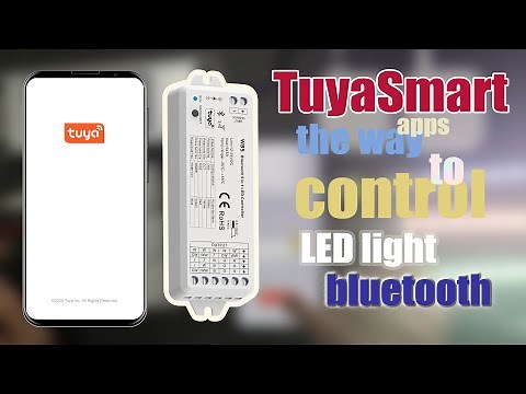 How to use Tuya Smart's Bluetooth connection to control lights