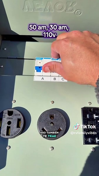Rv Electric Box Para Conectar Tu RV En Casa #rv #rvlife #rvtips #rvlifestyle #rvsafety
