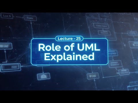 “Role Of UML in Software Architecture 🔥| Software Architecture Series | Learn With Surya”