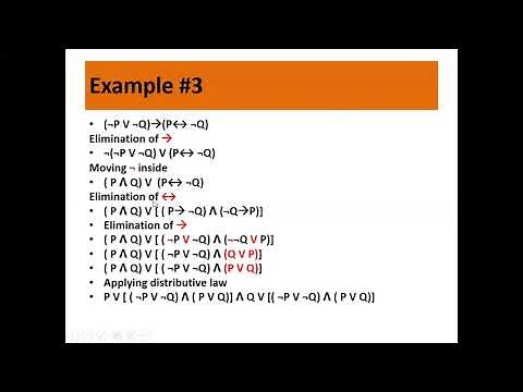 Conjunctive Normal Form