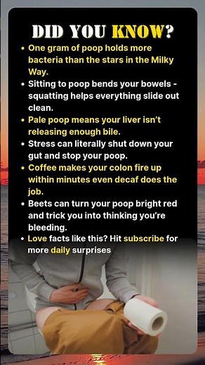 If Your Poop Looks Like This… Pay Attention 😳