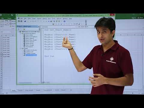 Excel VBA - Get Sheet Names