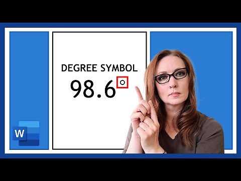 How to Insert the Degree Symbol in Microsoft Word
