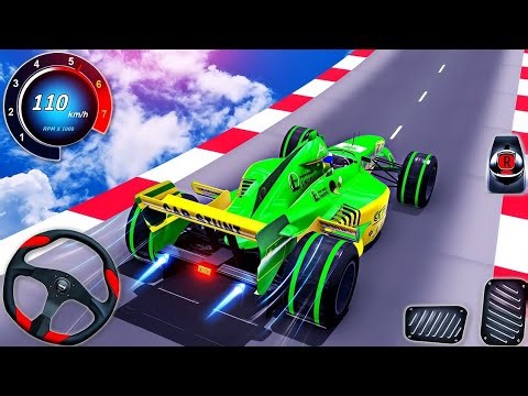 Impossible Mega Ramp Race 3D Challenge || GT Formula Car Stunts Master Simulator