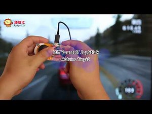 DIY Gaming Controller Using Arduino,ATtiny85,Joystick