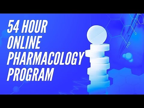 54 Hour Online Pharmacology Course