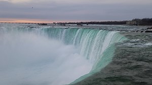 The water flows so quickly at the brink, it’s often the most highly-rated portion of Niagara Falls for visitors to see. . #SpringTime 🌷 #NiagaraFalls 🇨🇦 | Niagara Falls