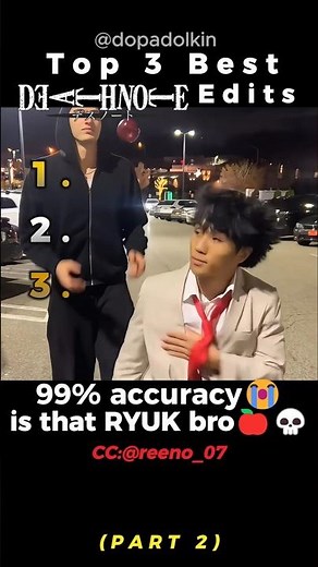 Ranking the Best Death Note Edits PART 2