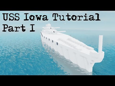 US Battleship Iowa Class Roblox Plane Crazy Tutorial