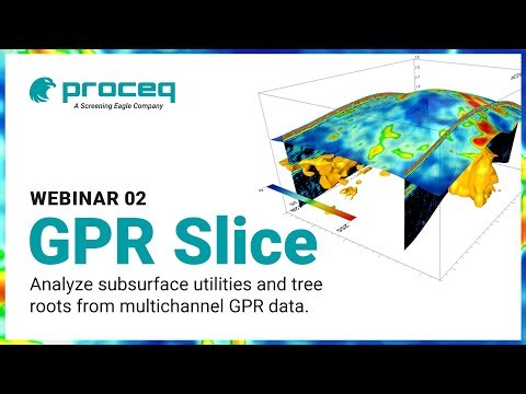 GPR Slice Webinar Part 2 - Analyze subsurface utilities and tree roots from multichannel GPR data