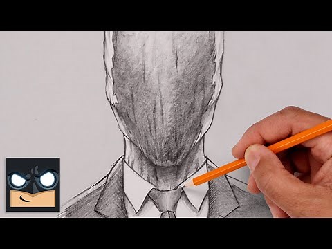 How To Draw Slenderman | Sketch Saturday
