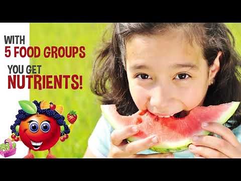 MyPlate 5 Food Group Video