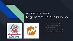 A practical way to generate unique id in Go