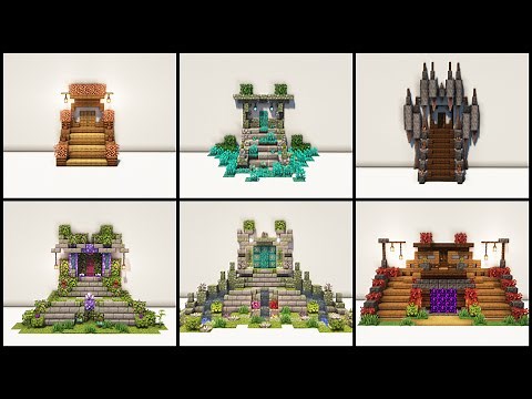 Minecraft: 6 Staircase Design Ideas