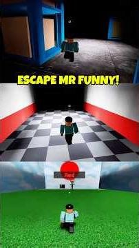 ESCAPE MR FUNNY'S TOYSHOP 😱😱 #roblox #scaryobby #obby