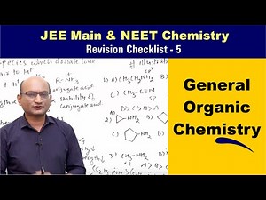 General Organic Chemistry | Revision Checklist 5 for JEE & NEET Chemistry