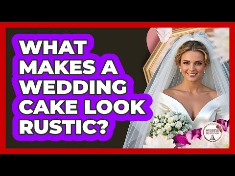 What Makes A Wedding Cake Look Rustic?