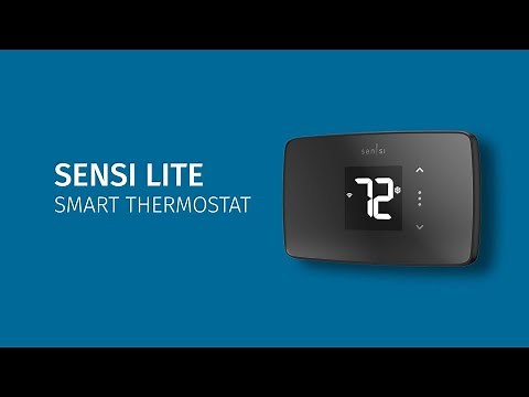ST25 | Sensi Lite smart thermostat | Home installation