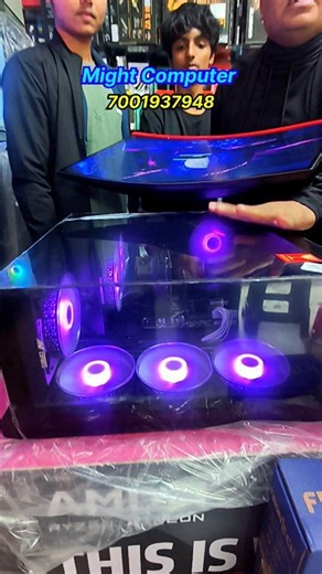Full RGB Gaming Pc 🔥 Hard Editing Pc ✅ GTA 6 Gaming Pc 💥 Customer Review #pubg #viral #fbreels #share | Might Computer
