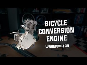 Bicycle conversion engine kit