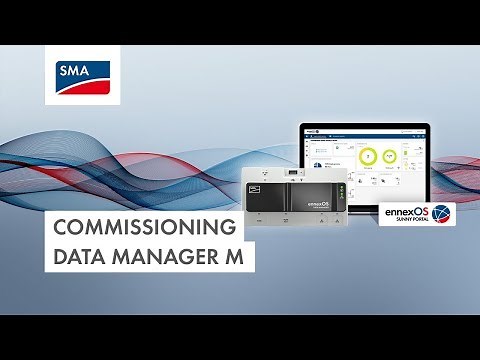 Commissioning Data Manager M (Screencast)