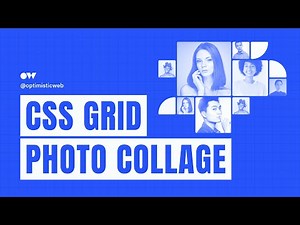CSS GRID Magic - Build a Stunning PHOTO COLLAGE with Ease