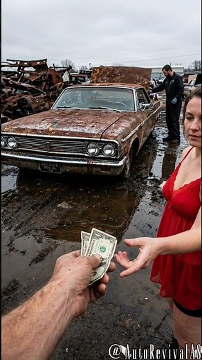 ASMR Restoring a 1965 Ford Galaxie 500 XL: The Rustiest $8.000 Car Ever